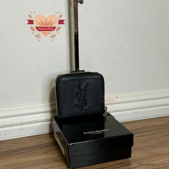 ✅❤️✅SOLD✅❤️✅💖YSL Leather Zipper RFID Wallet💖 - Picture 6 of 17